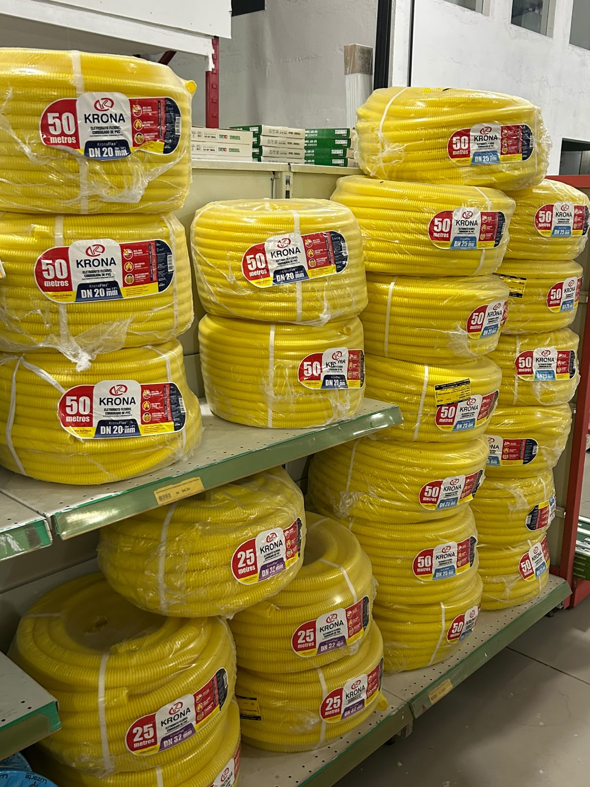 Fios, Cabos e Conduítes